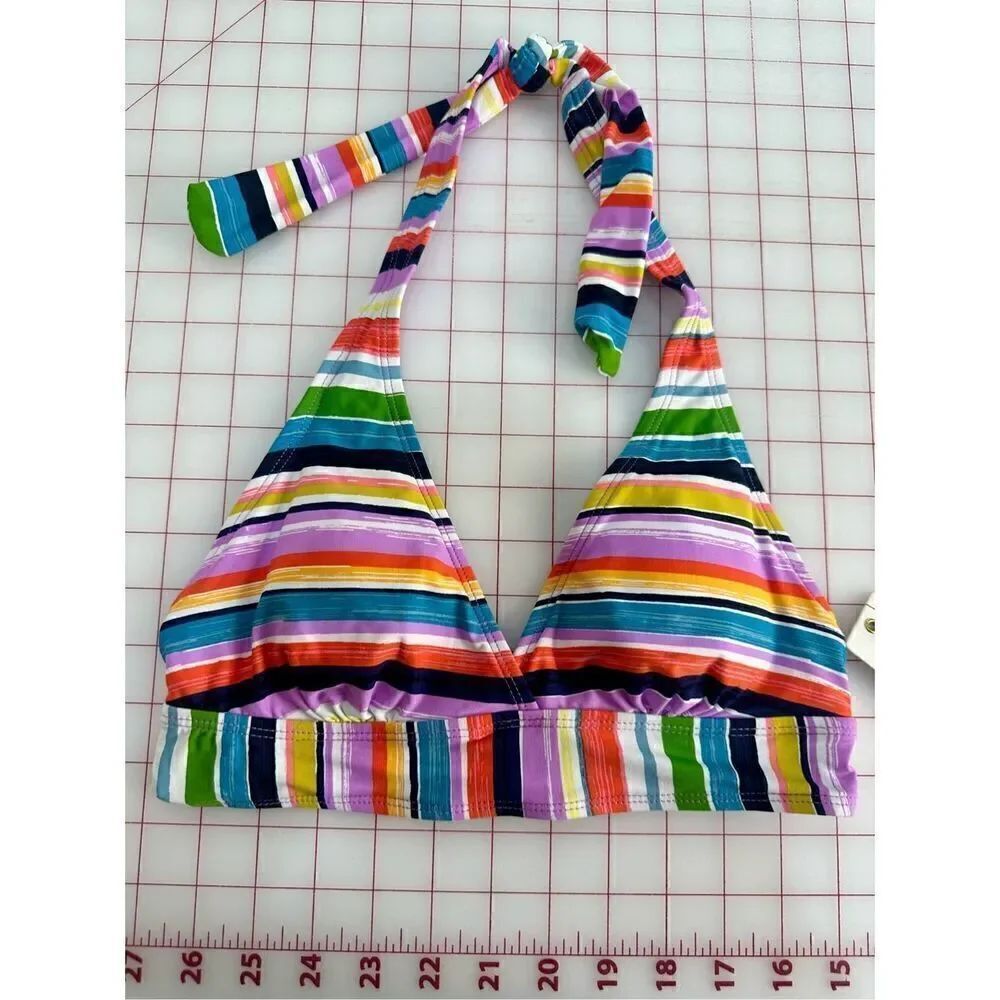 Anne Cole NWT multicolored swimsuit top size XS